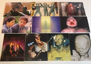 Topps X-Files Serie 2 1996 Set Base Completo di 72 Carte (Stagione 2) - Foto 1 di 2