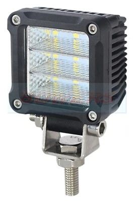 Lámpara de trabajo cuadrada LED pequeña compacta de 12 V/24 V paso 15 W 1200 lúmenes Foto 1 de 2