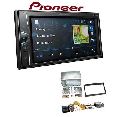 Pioneer Autoradio Bluetooth USB für Peugeot 207 ab 2005 schwarz inkl Canbus - Bild 1 von 4