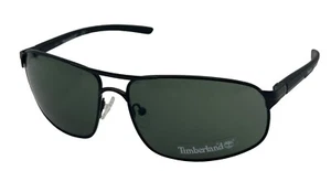 Timberland Men Sunglass Black Metal Aviator, Solid Smoke Lens TB7115 2N - Picture 1 of 12