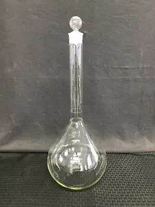 Corning PYREX Class A Glass 6000mL Volumetric Flask Long Neck #38 Stopper 5640 - Picture 1 of 5