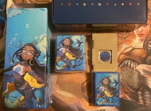 Pokemon Nessa Lurina Sealed Deck Box Sleeves Coin Set US Seller Free Shipping - Bild 1 von 3