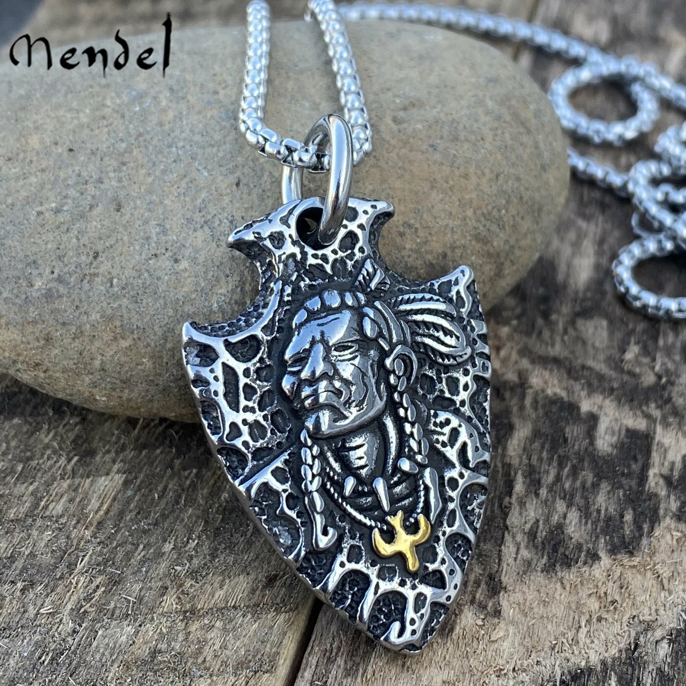 MOYON Mens Native American Indian Chief 