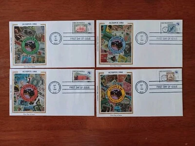 1984 MICRONESIA COLORANO FDC Cover - AUSIPEX '84 Melbourne Set of 4 - Image 1 of 2