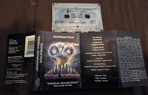 Destruction Eternal Devastation Cassette Tape (Autographed) - Picture 1 of 2