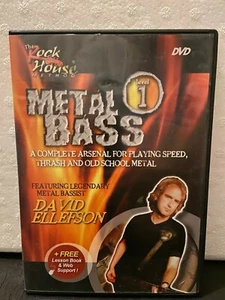 Metal Bass Level 1 DVD + lesson book David Ellefson HTF Speed Thrash old school - Bild 1 von 4