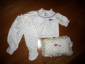 De colección 1986 World of Wonder Pamela Pijama Muñeca P.J's Conjunto de Ropa - Imagen 1 de 3