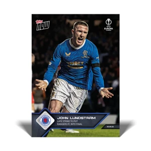 Topps NOW UEL 21/22 - Tarjeta 042 - John Lundstram - Rangers FC - Imagen 1 de 2
