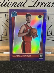 2021-22 DONRUSS OPTIC RATED ROOKIE PURPLE #169 ALPEREN SENGUN RC - Picture 1 of 2