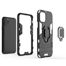For iPhone 6 11 Pro Max Case Cover Armor Ring Bracket Panther Phone Shell