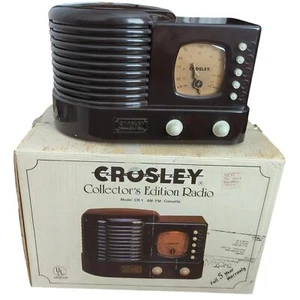 Crosley CR-1 Radio Collector's Edition AM/FM Cassette Limited Edition New In Box - Picture 1 of 11