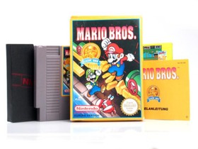 MARIO BROS.  OVP  & Anleitung  &deg;NINTENDO NES SPIEL&deg;