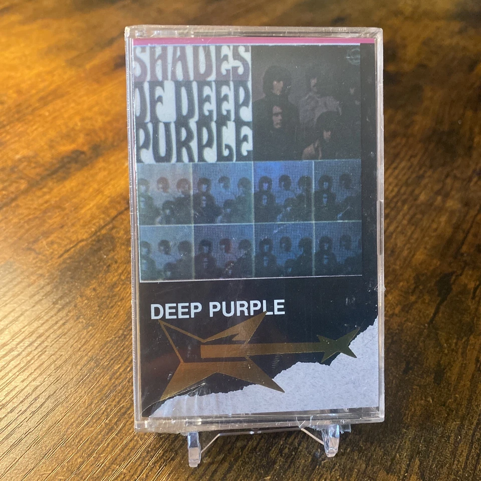 Deep Purple – Shades Of Deep Purple SEALED cassette hard ROCK  - Image 1 of 4