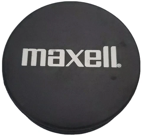 QUEBEC NORDIQUES NHL VINTAGE MAXELL SPONSOR RARE OFFICIAL HOCKEY PUCK 🇨🇿 Cover