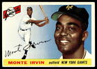 1955 Topps #100 Monte Irvin New York Giants EX-EXMINT NO RESERVE!