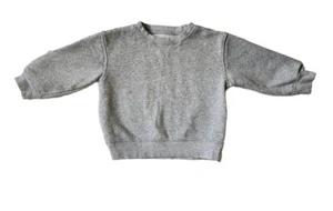 Okie Dokie Baby Boys Girls Size 2T Gray Long Sleeve Pullover Sweatshirt - Picture 1 of 9