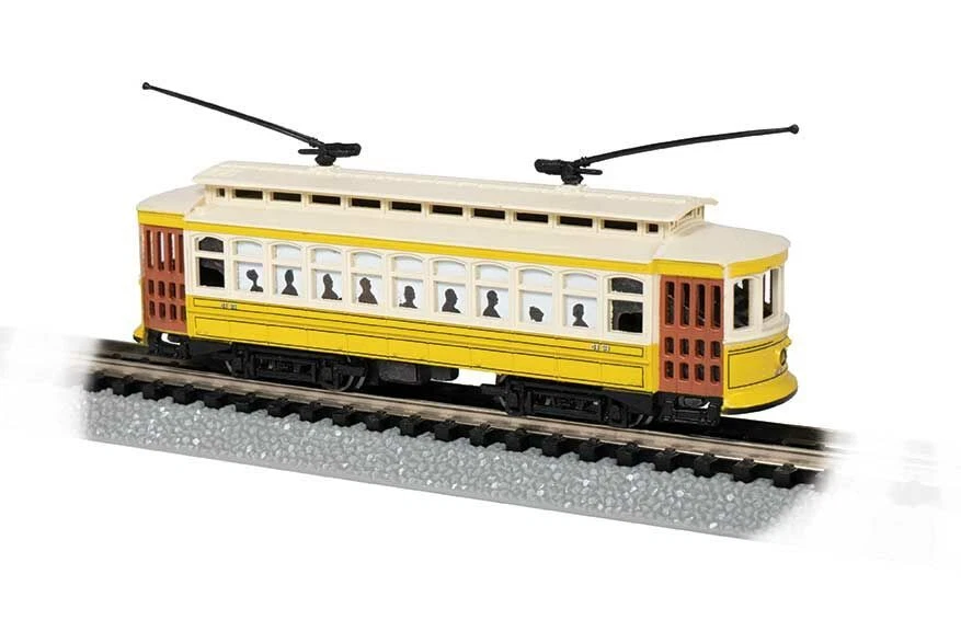 Bachmann N Brill Trolley Standard DC Lowell #4131Lowell #4131 DC 61088 - Image 1 of 1