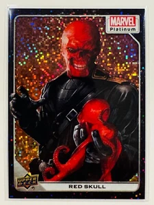 2023 Marvel Platinum PURPLE PIXELS #007 #7 ALPHA Red Skull #1/35 (PC) 💕💕💕 - Picture 1 of 2