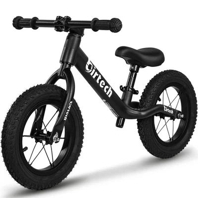 12" Balance Bike for 2, 3, 4, 5 Year Old Boys and Girls, Lightweight Nylon Fr... - Image 1 of 4