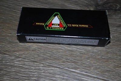 Ontario RAT II Linerlock Carbon Fiber Black Handle Stainless Folding Knife 8836 - Image 1 of 4