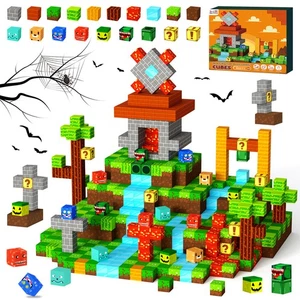 100-800Pc Magnetic Building Blocks Set Magnet Christmas Gift Kid Educational Toy - Picture 1 of 22