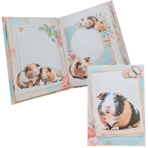 Illustriertes Notizbuch | Motiv Sweet Guinea Pigs | DIN A5 Hardcover | 160 S. - Bild 1 von 11