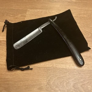 Antikes George Wostenholm & Sons Etched "Whisker Razor" IXL Straight Razor  - Bild 1 von 5