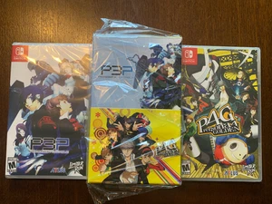 Limited Run Persona 3 Portable + 4 Golden Nintendo Switch mit Schuber Bundle Neu - Bild 1 von 18