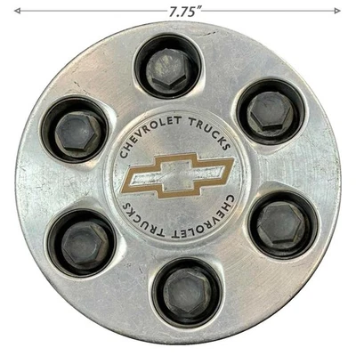 Tapa central para Chevrolet Avalanche 1500 OEM 2002-2006 PLATEADA 15712387 (7 3/4 pulgadas) Foto 1 de 4