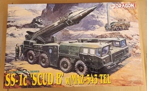 Lanzador de misiles Dragon 1/35 SS-1C Scud-B con kit MAZ-543 TEL - 3520 - Imagen 1 de 11