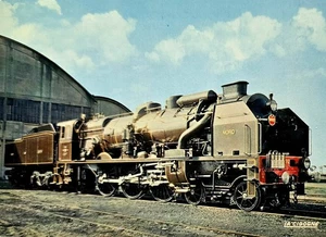 AK Lok Locomotive Pacific Chapelon 3.1192MUSÉE FRANÇAIS DU CHEMIN DE FER MULHOUS - Picture 1 of 2