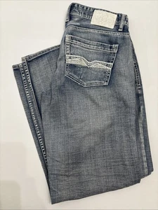 Pantalones de mezclilla Helix para hombre 30x32 sueltos pierna recta Y2K N56 pierna ancha grunge punk informales - Imagen 1 de 6