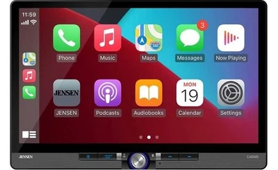 NEW Jensen CAR1415 1DIN Digital Media Car Stereo-14" Screen-CarPlay-Android Auto - Image 1 of 4