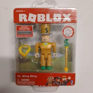 Roblox Mr. Bling Bling Actionfigur mit virtuellem Code - Bild 1 von 1