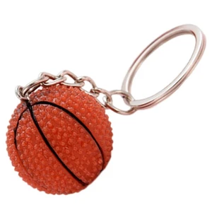 Llavero de baloncesto tema deportivo llaveros bolsa etiqueta niño anillo colgantes - Imagen 1 de 12