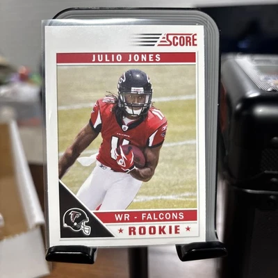 2011 Score JULIO JONES 新秀卡 RC #351 猎鹰 — 第 1/2 张图片