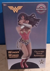 Wonder Woman Defender Statue Briefbeschwerer Icon Heroes Gamestop Exclusive Limited - Bild 1 von 10
