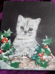 ORIGINAL KATZENKUNSTWERK - Bild 1 von 6