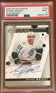 Shane Wright Future Watch Auto /999 - PSA 9 2022-2023 SP Authentic - Picture 1 of 2