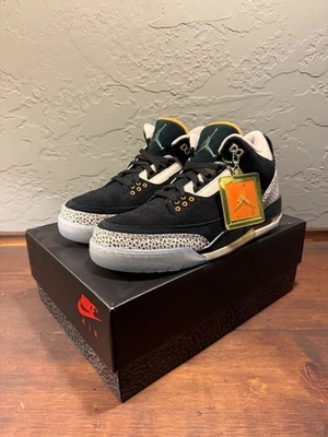 Nuevo DS Nike Air Jordan 3 Atmos Safari Pack 923096-001 Talla 10 Elephant Cement Foto 1 de 4