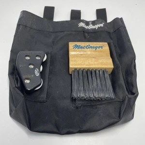 MacGregor Umpire Bag W/ Plate Sweeper Ball Strike Out Counter Bundle - Picture 1 of 2