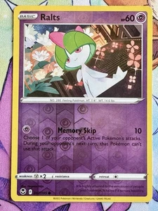 Ralts 067/195 Swsh12: Sword & Shield - Silver Tempest Reverse Holo - Picture 1 of 1