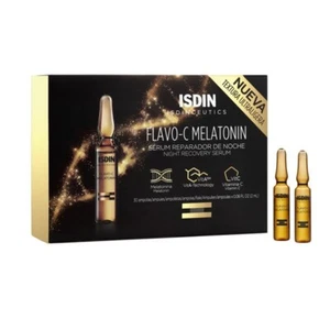 ISDIN FLAVO-C Skin Regenerating Night Recovery Ampoules Vitamin C 2 ml x 10 pcs - Picture 1 of 24