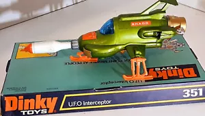 DINKY TOYS U.F.O. SHADO 1 INTERCEPTOR VINTAGE TV SERIE 70er Jahre - Bild 1 von 20