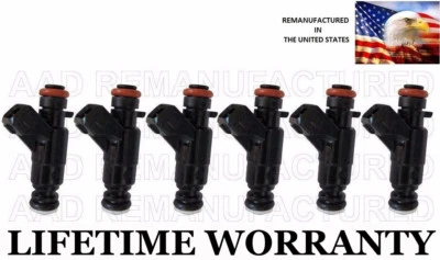 *MEJOR ACTUALIZACIÓN* OEM BOSCH Juego de inyectores de combustible 02 03 Saturn VUE 3,0 L V6 FLUJO EMPAREJADO Foto 1 de 2