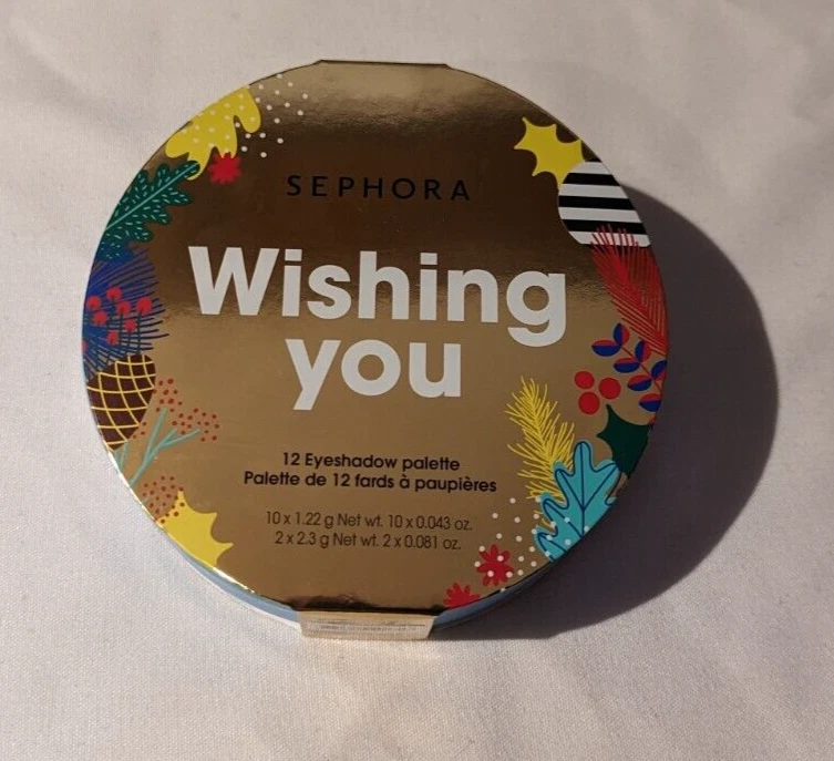 SEPHORA HOLIDAY 2022 LIMITED EDITION WISHING YOU 12 Eyeshadow Palette