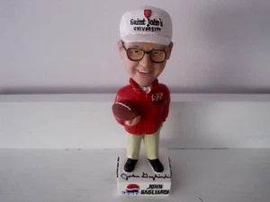 Firmato John Gagliardi College HOF Saint Johns Johnnies Football Pepsi Bobblehead - Foto 1 di 12