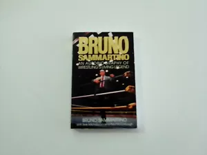 Autographed Bruno Sammartino Autobiography Wrestling's Living Legend paperback - Imagen 1 de 6