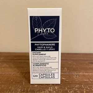 Phyto Phytophanere Hair & Nails Dietary Supplement 120 caps 2 month supply  nib - Picture 1 of 3