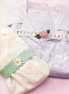 LOVELY Lingerie Clasps/CROCHET PATTERN INSTRUCTIONS - Picture 1 of 1